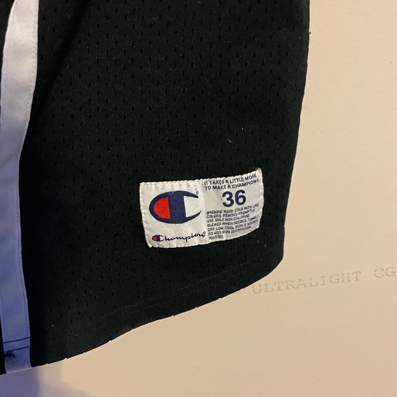 Black and white Champion baseball jersey - Picture 4 of 4